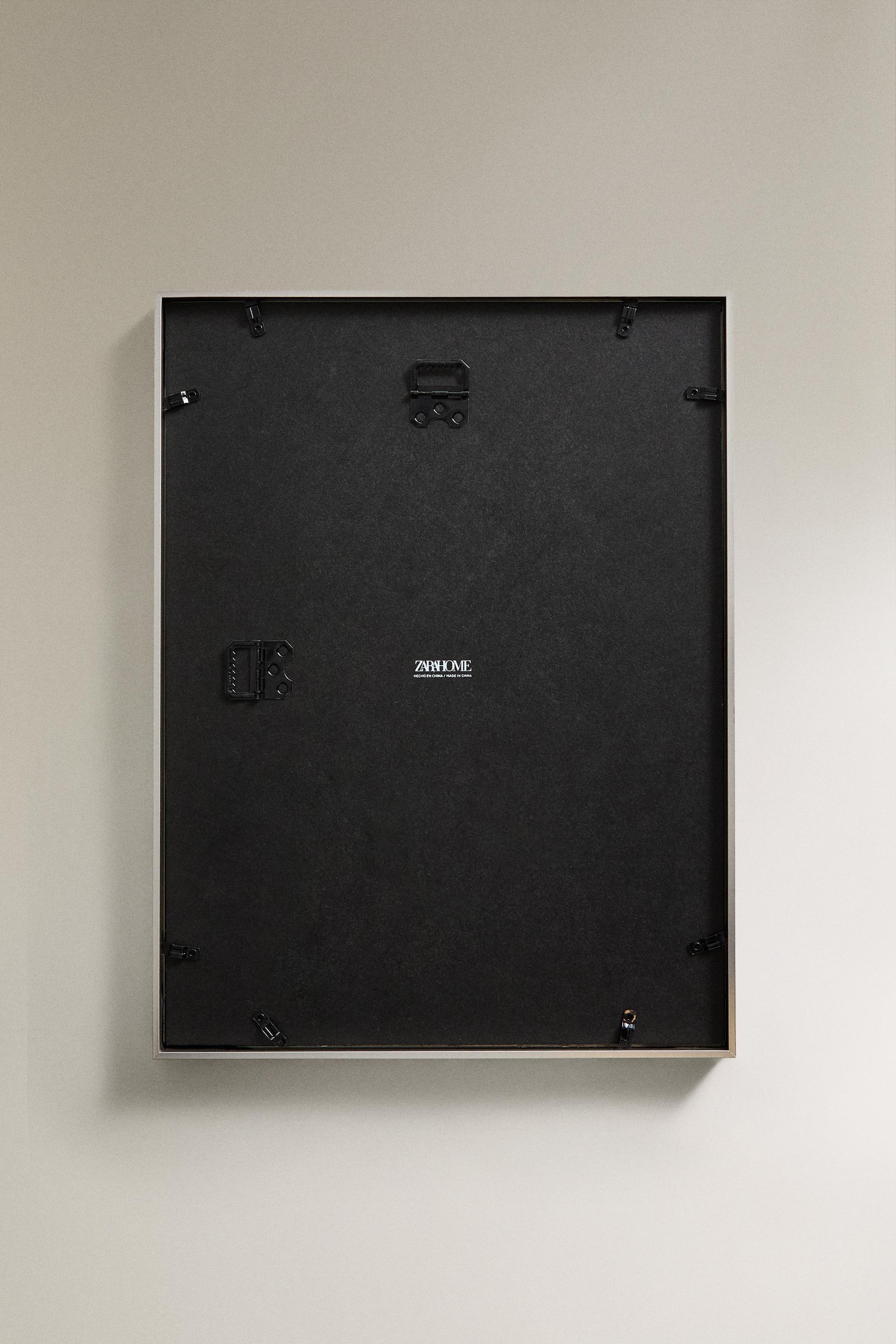 SILVER METAL EDGE PHOTO FRAME